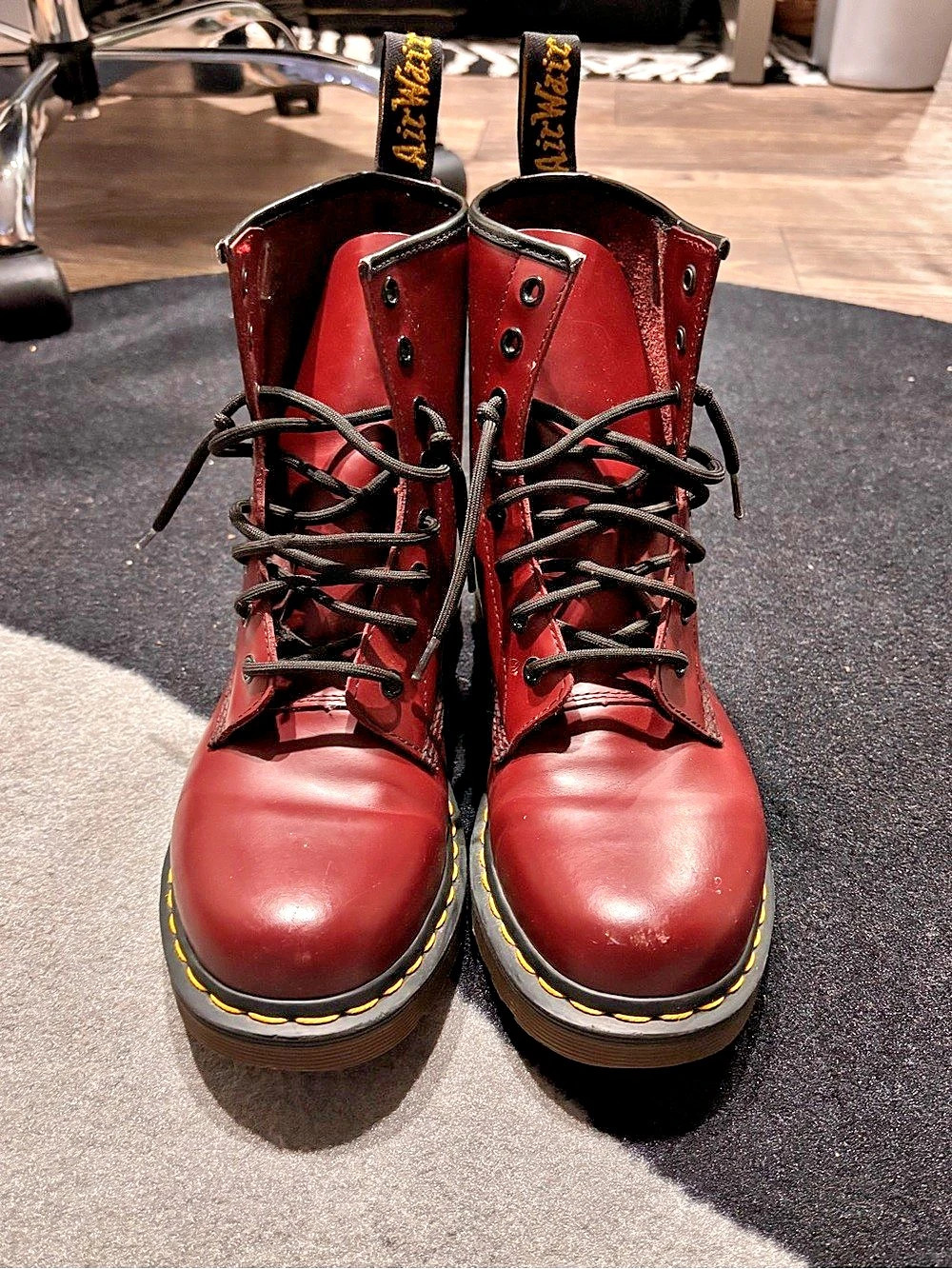 Dr. Martens 1460 Combat Boots Cherry Red